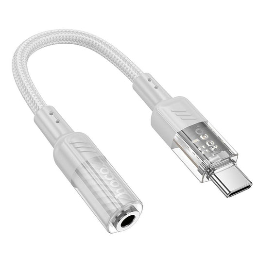 USB-C - 3.5mm Audio Adapter HOCO LS37, Grau 