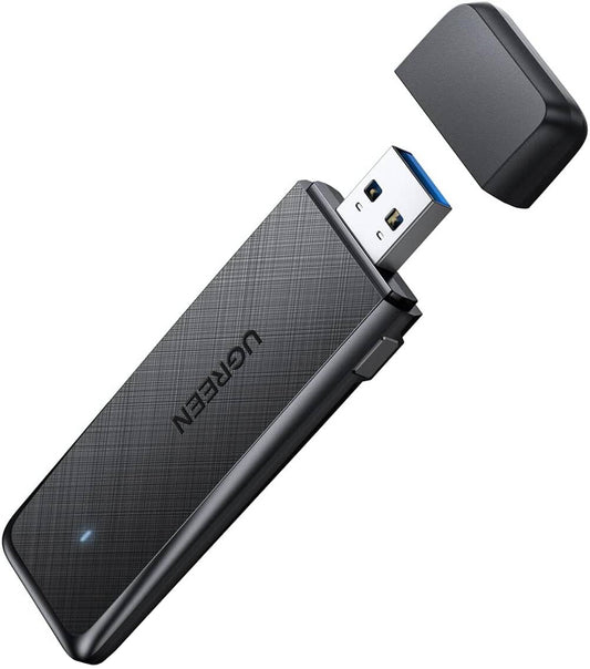 Adattatore wireless UGREEN CM492, Dual Band, 1300 Mbps, Grigio