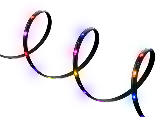 Yeelight Led Strip, Wi-Fi, OBSID RGBIC, 2m, Schwarz YLFWD-0025 YLFWD-0025 