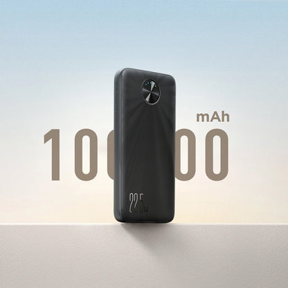 Externer Akku Joyroom JR-PBF15, 10000mAh, 22.5W, QC + PD, 1 x USB-C - 2 x USB-A, Schwarz 