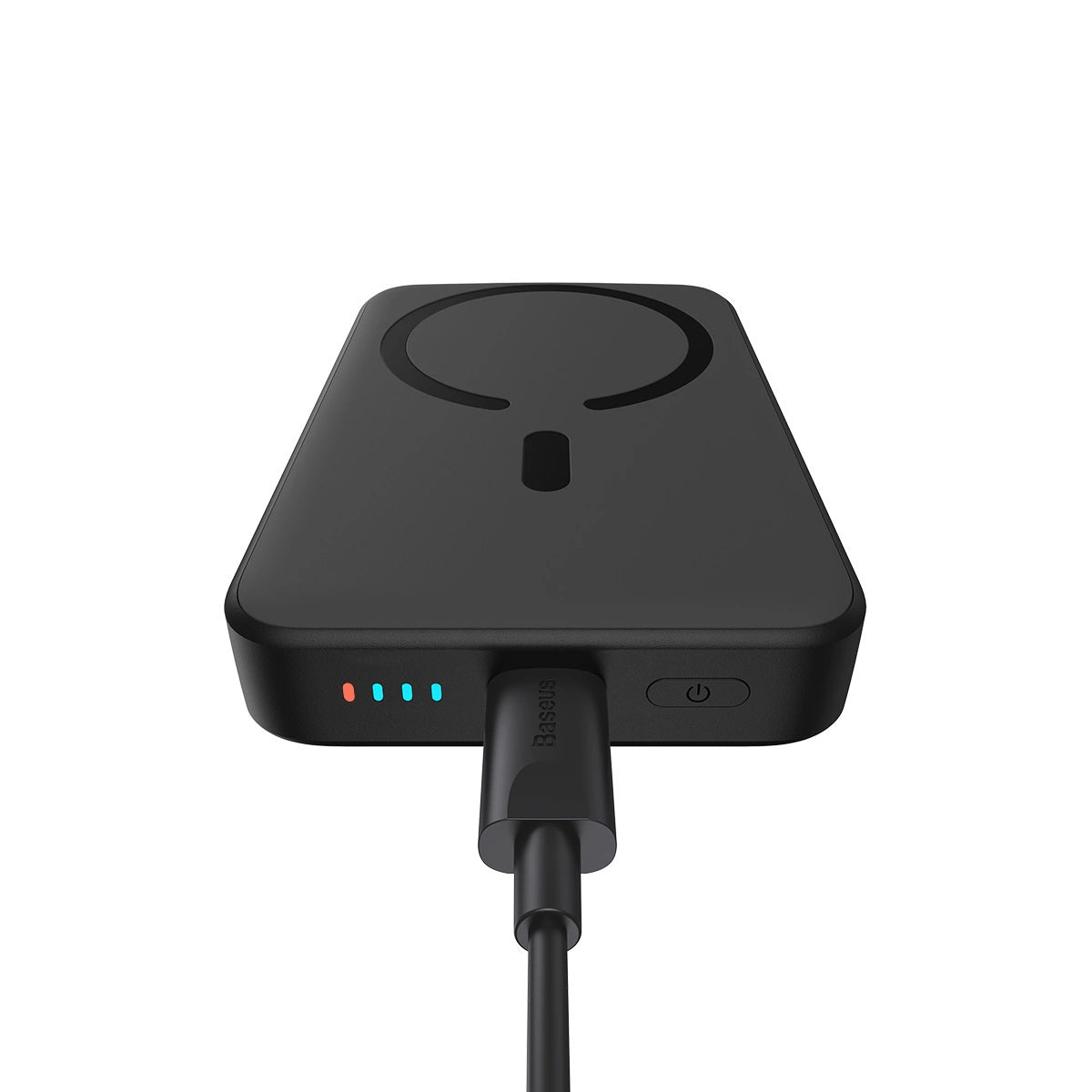 Batterie Externe Sans Fil Baseus Magnetic Mini, 10000mAh, 20W, PD + FQI, 1 x QI - 1 x USB-C, Noire PPCX070001