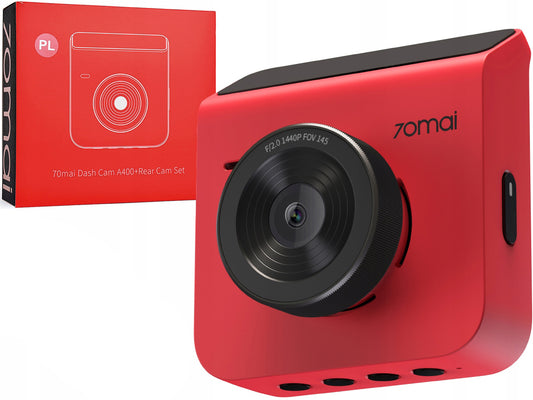 Autokamera 70mai Dash Cam A400, 2K, Wi-Fi, 2Zoll Display, Pink