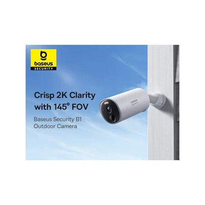 Caméra de Surveillance Baseus Security B1, Wi-Fi, 2K, IP67, Extérieur S0SV002130