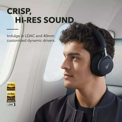 Handsfree Bluetooth Bluetooth Anker SoundCore Space On, Multipoint, A2DP, ANC, Black A3035G11 