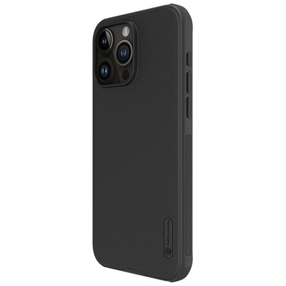 Hülle für Apple iPhone 16, Nillkin, Super Frosted Shield Pro, Schwarz 