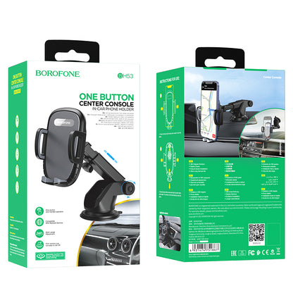 BH53 Windy Autohalterung, 4.5inch - 6.7inch, Schwarz 